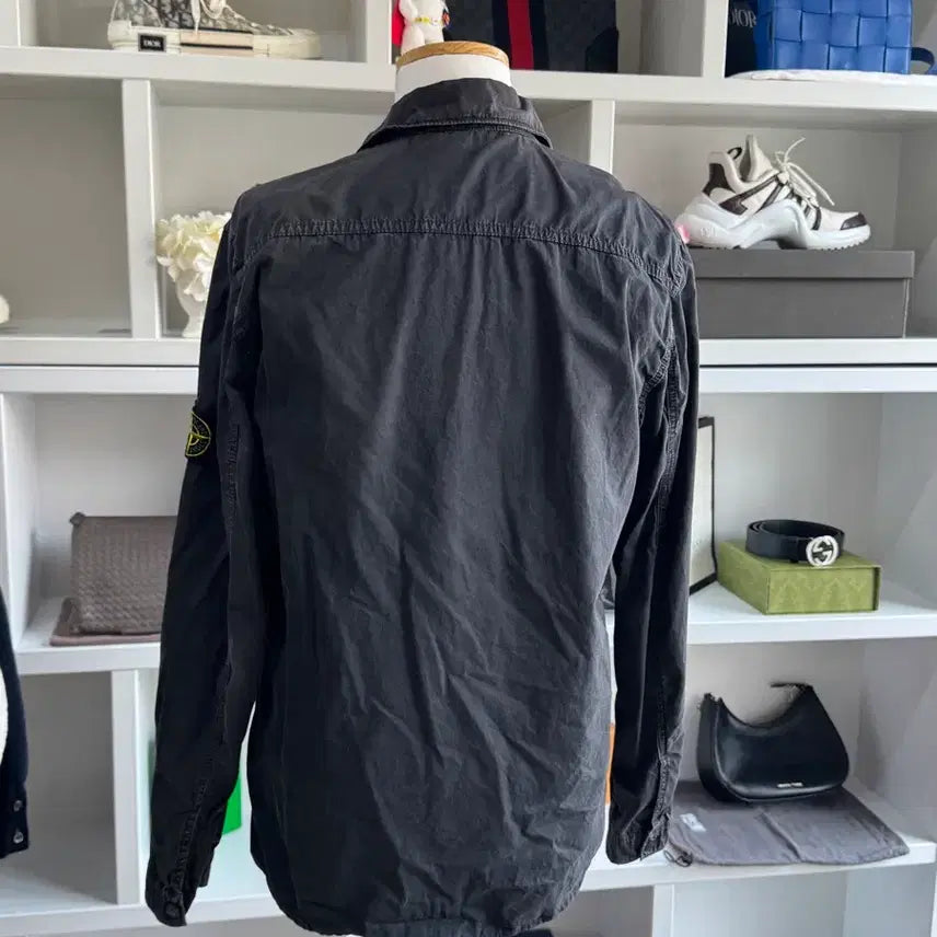 [BUNJANG] Stone Island Old Effect Overshirt Jacket / [새상품급,M] 스톤아일랜드 올드이펙트 오버셔츠 자켓
