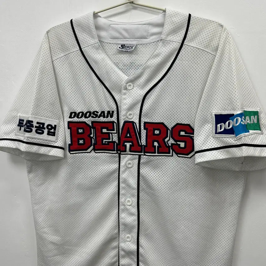 [BUNJANG] Nepos Doosan Bears Kim Hyun-soo Home Jersey 105 / (2673) 네포스 두산베어스 홈 김현수 마킹 유니폼 105