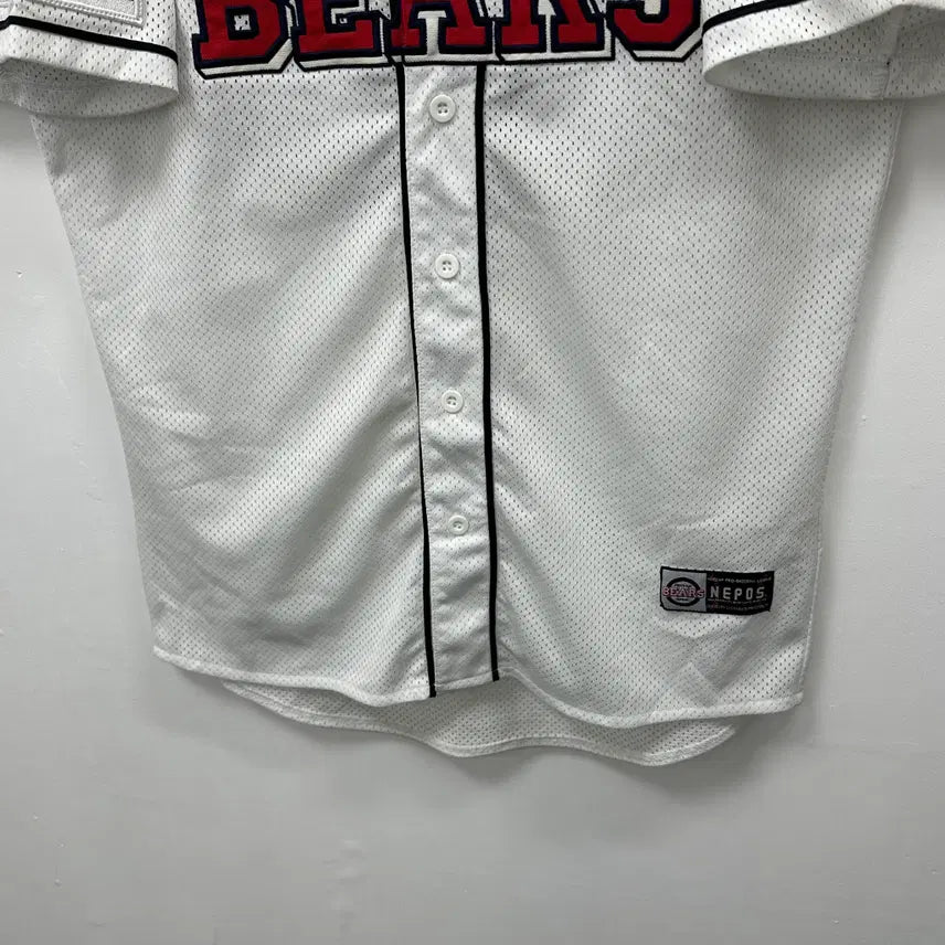 [BUNJANG] Nepos Doosan Bears Kim Hyun-soo Home Jersey 105 / (2673) 네포스 두산베어스 홈 김현수 마킹 유니폼 105