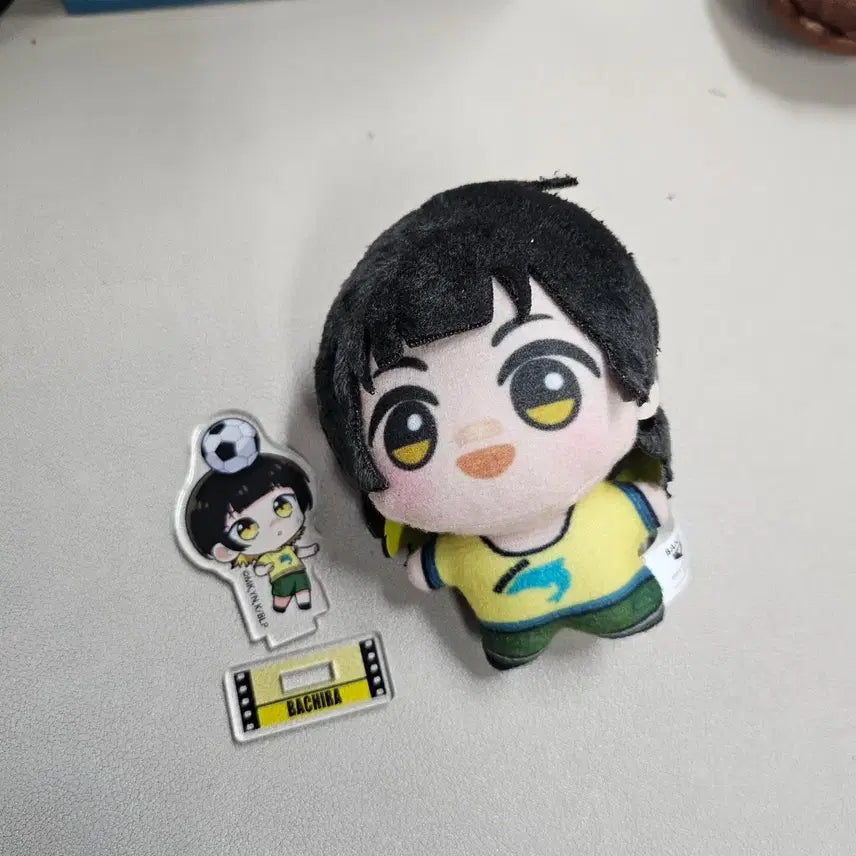 [BUNJANG] Blue Lock Bachira Chibi Nui &amp; Acrylic Bundle Set / 블루록 바치라 치비치비누이 유소년 유년기 치비누이 아크릴 일괄