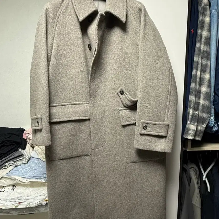 [BUNJANG] Holy Number7 Balmacaan Coat / (새상품급) 홀리선 발마칸 코트 팝니다