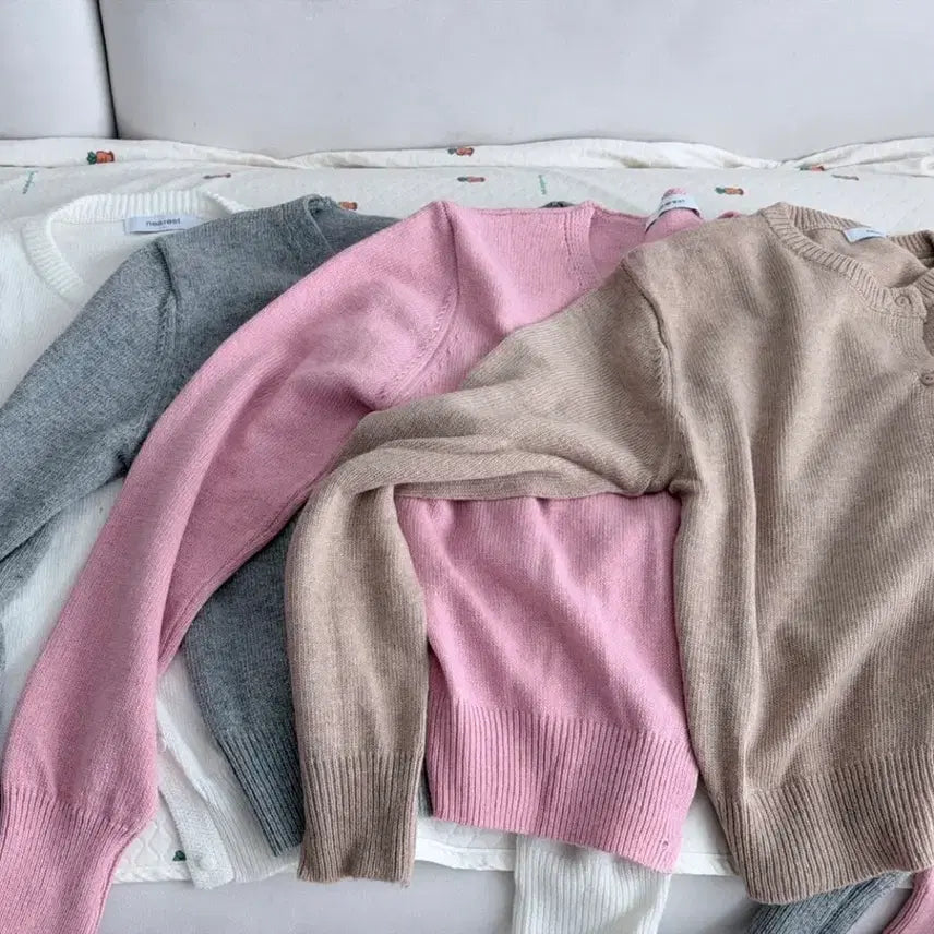 [BUNJANG] Layered Cardigan Bundle Set (4 pcs) / 레이어드가디건 4개