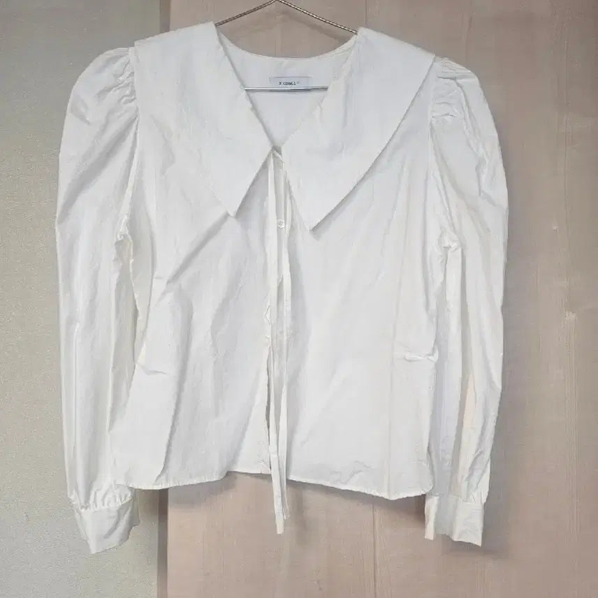[BUNJANG] F.comme.L White Puff Blouse / F.comme.L 화이트 퍼프 블라우스