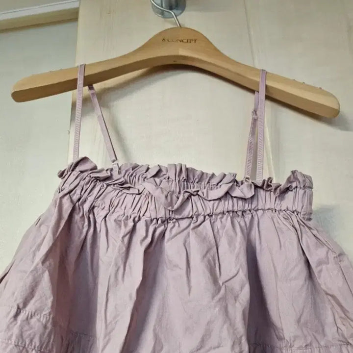 [BUNJANG] Purple String Blouse / 끈나시 블라우스 퍼플