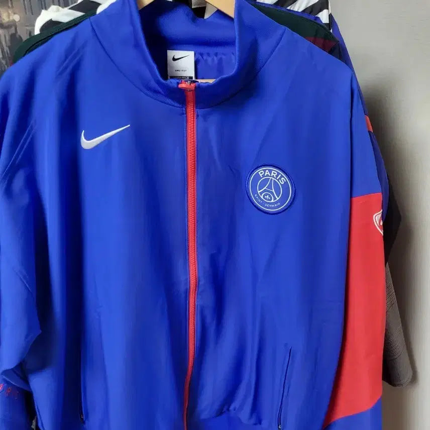 [BUNJANG] Nike Paris Saint-Germain Track Top Blue / 나이키 파리생제르망 트랙탑 블루
