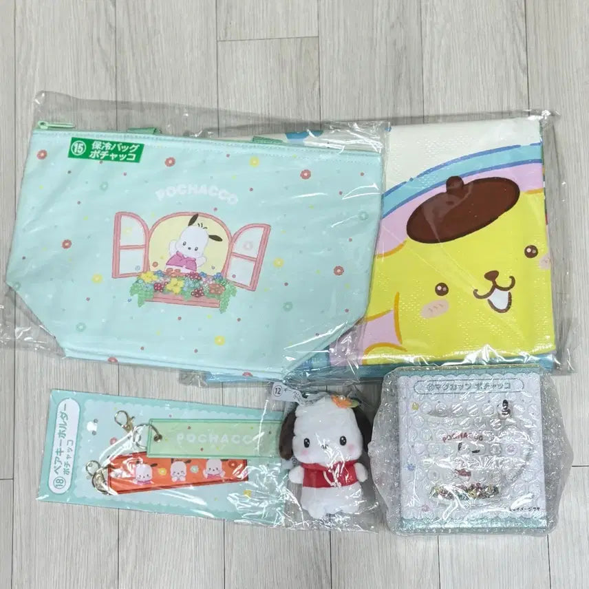 [BUNJANG] Sanrio Pochacco 5-Piece Set / 산리오 아타리 쿠지 포챠코 세트