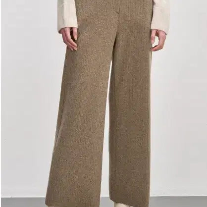 [BUNJANG] System Knit Wide Banding Pants / 시스템 system 니트 밴딩 와이드 팬츠 44 사이즈 정품