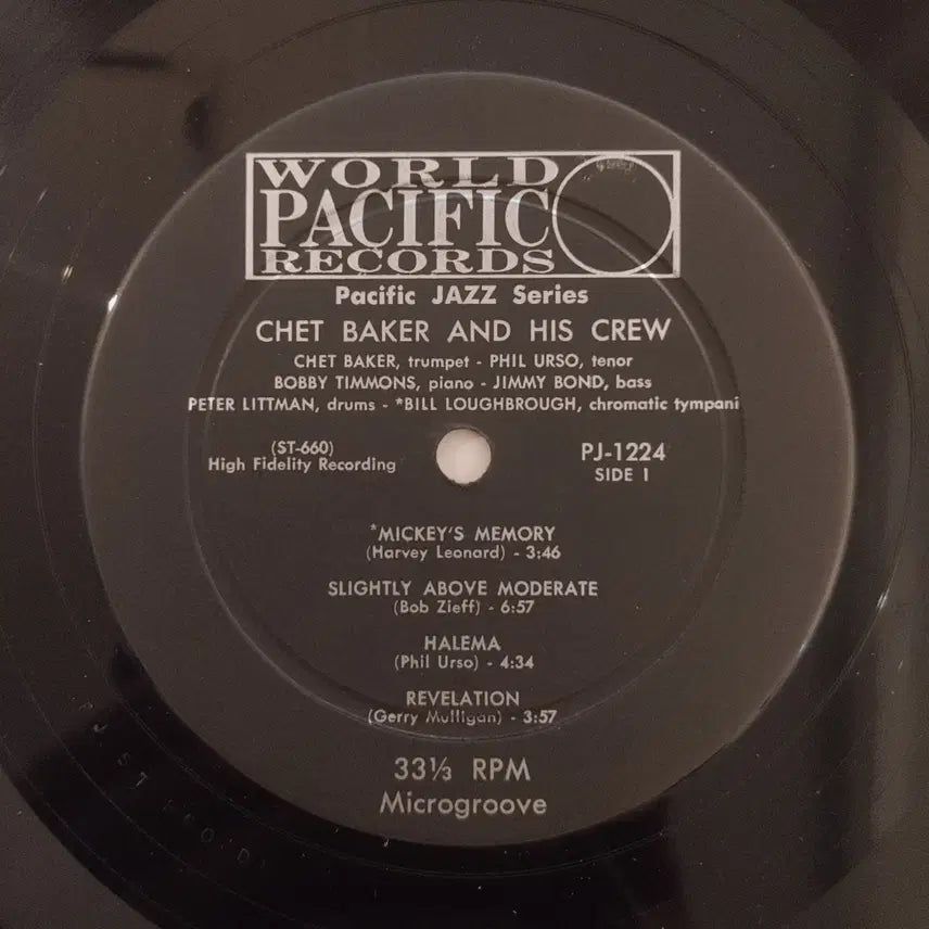 [BUNJANG] Chet Baker Original Jazz LP / ORIGINAL JAZZ LP - CHET BAKER