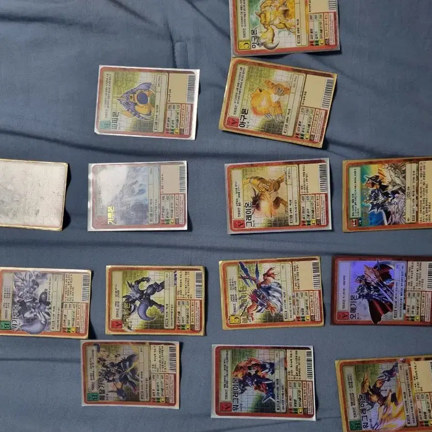 [BUNJANG] Digimon Omega WarGreymon MetalGarurumon Evolution Set / 구 디지몬카드 오메가몬 워그레이몬 메탈가루몬 진화세트