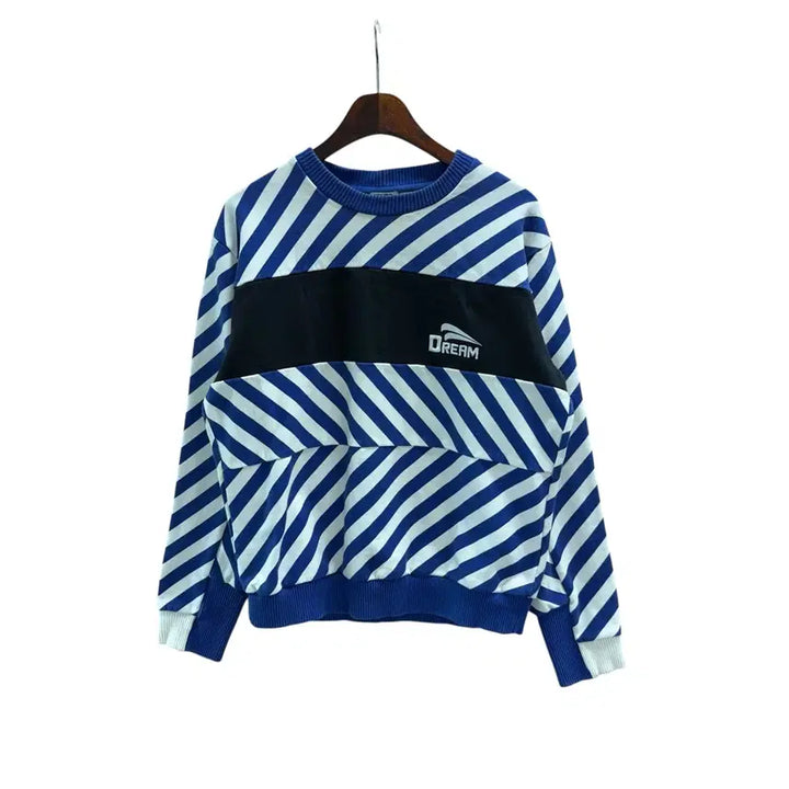 [BUNJANG] Kenzo Blue Pattern Sweatshirt / [L] 겐조 블루 패턴 맨투맨