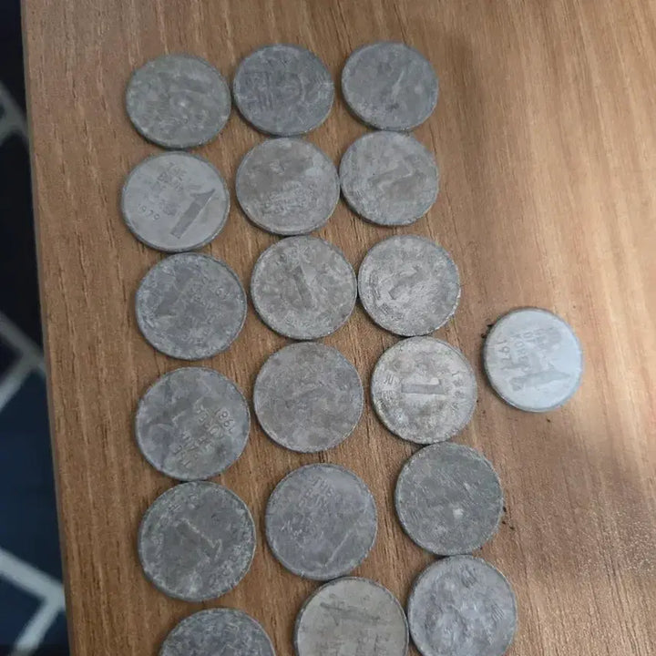 [BUNJANG] Korean Bank 1 Won Coins Collection / 한국 은행 1원 동전 모음