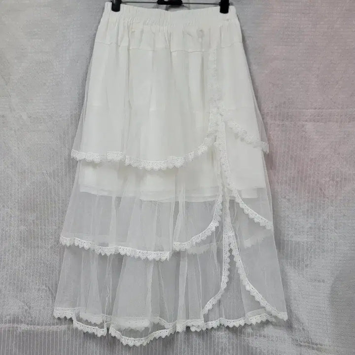 [BUNJANG] Mesh Skirt / 망사치마