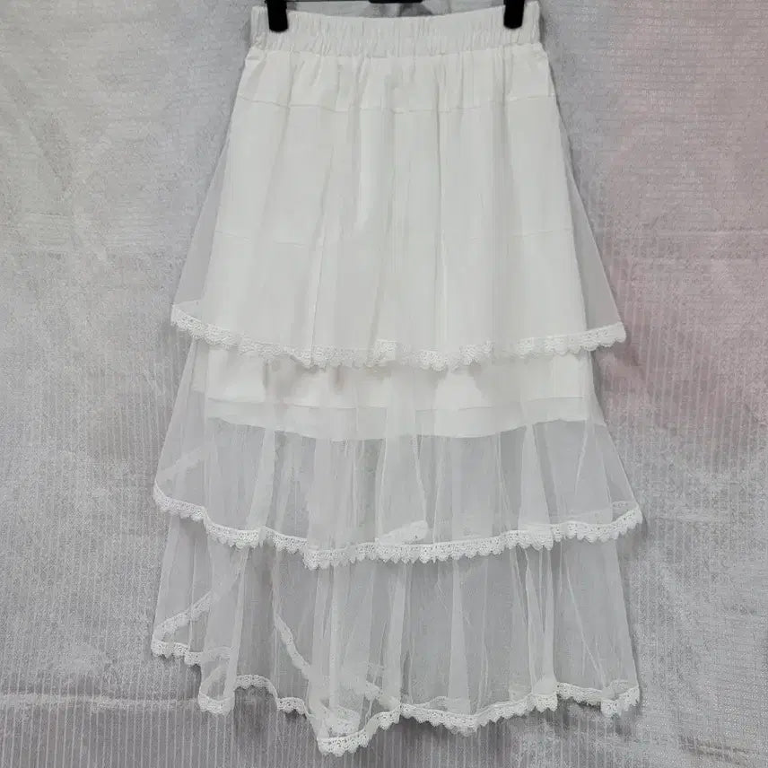 [BUNJANG] Mesh Skirt / 망사치마