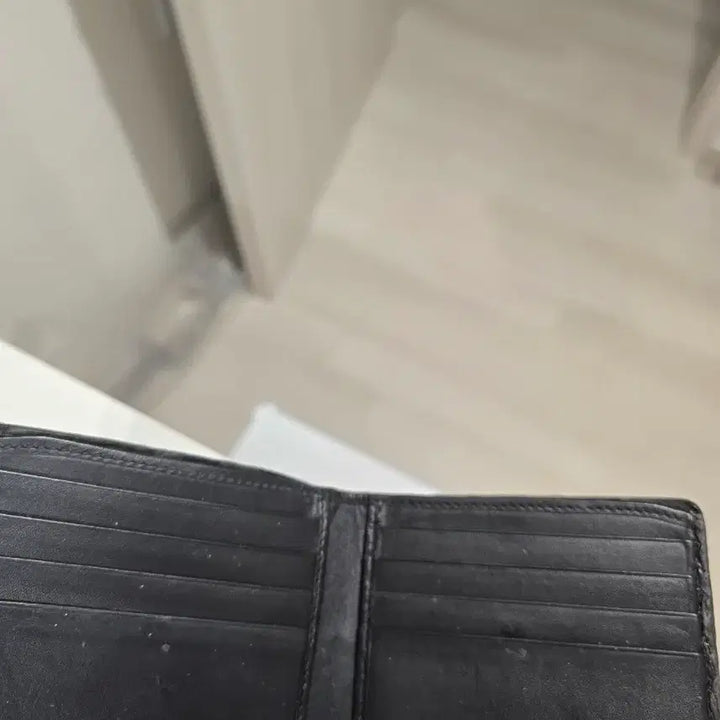 [BUNJANG] Gucci GG Supreme Canvas Bifold Wallet / 구찌 GG 수프림 캔버스 반지갑 베이지 에보니
