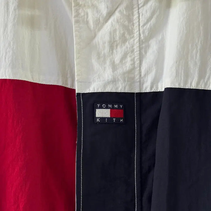 [BUNJANG] Tommy Hilfiger Kith Track Jacket White / [L] 타미힐피거 kith 트랙 자켓 화이트