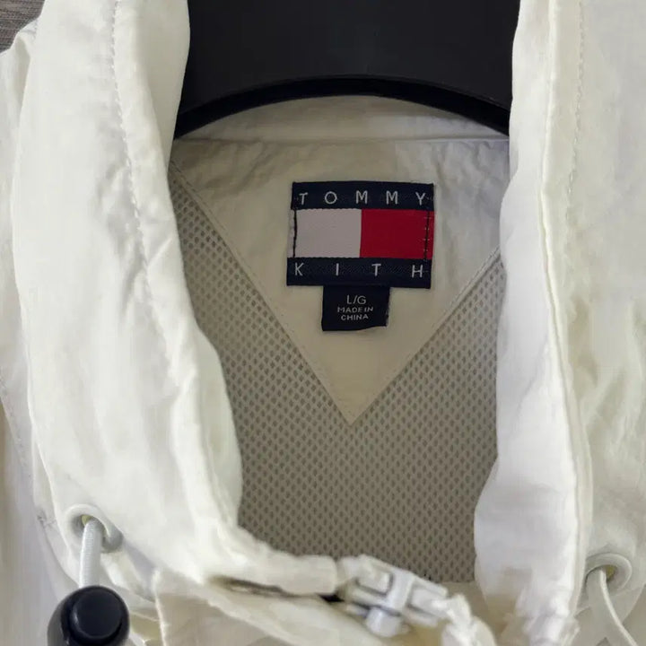 [BUNJANG] Tommy Hilfiger Kith Track Jacket White / [L] 타미힐피거 kith 트랙 자켓 화이트