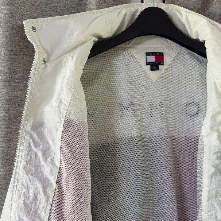 [BUNJANG] Tommy Hilfiger Kith Track Jacket White / [L] 타미힐피거 kith 트랙 자켓 화이트