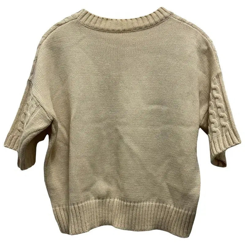 [BUNJANG] J5559 Beige Knit Top / 니트 여 66 J5559