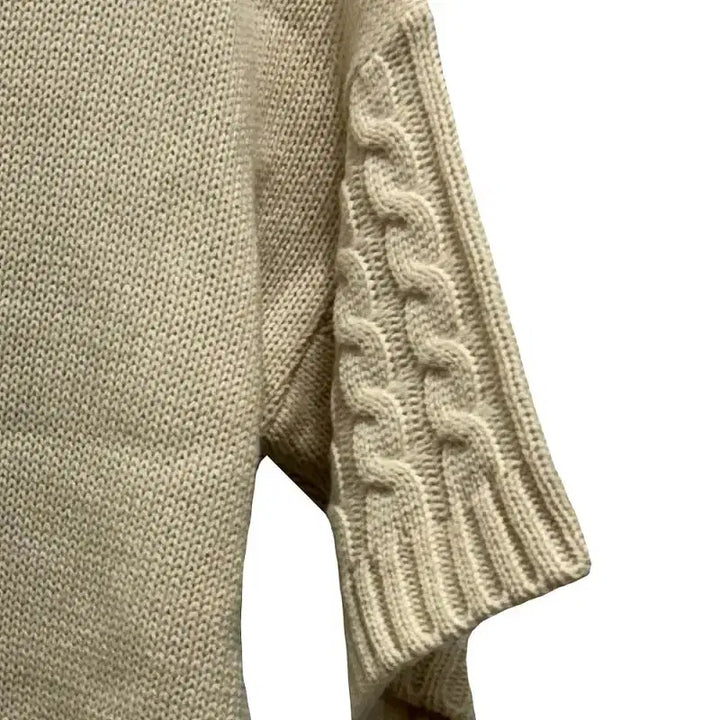 [BUNJANG] J5559 Beige Knit Top / 니트 여 66 J5559