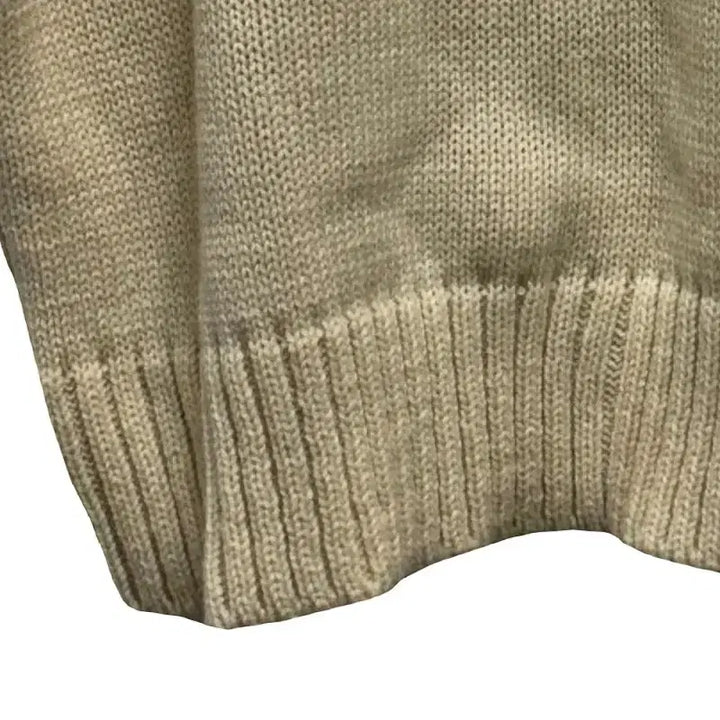 [BUNJANG] J5559 Beige Knit Top / 니트 여 66 J5559