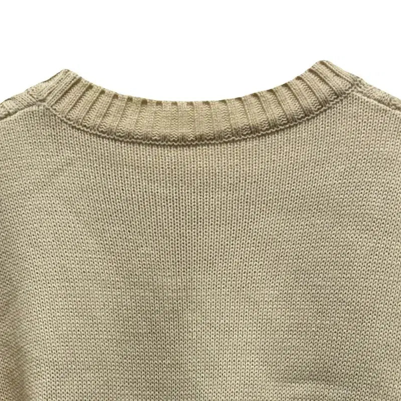[BUNJANG] J5559 Beige Knit Top / 니트 여 66 J5559