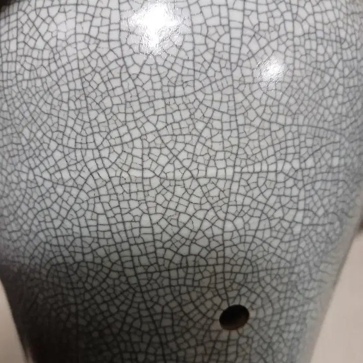 [BUNJANG] Antique Celadon Porcelain Vase / 골동빙렬철화석란도화병