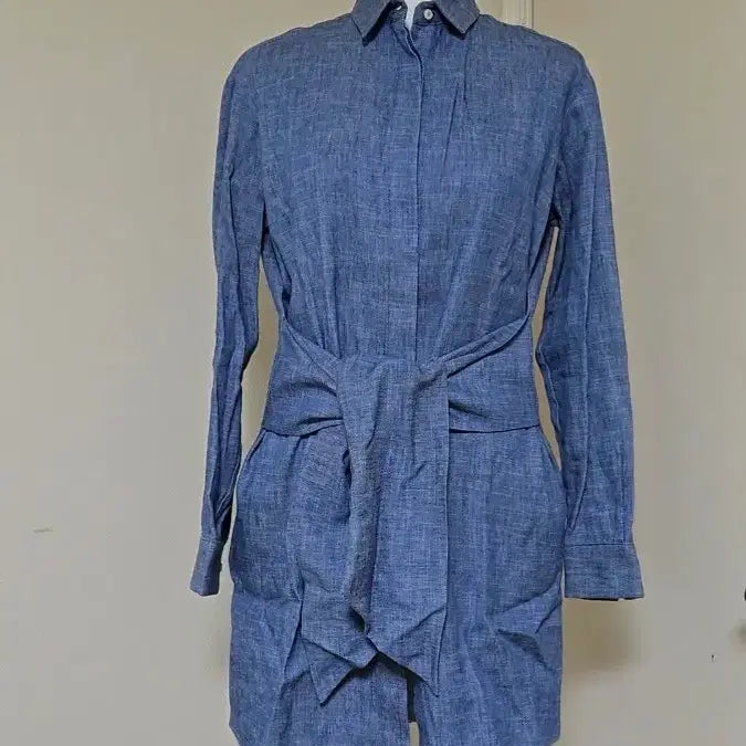 [BUNJANG] MSGM Denim Shirt (Size 38) / 새상품/MSGM/데님 셔츠/38[루즈핏]