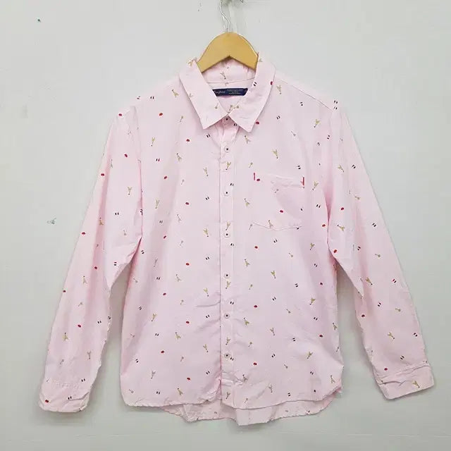 [BUNJANG] Pincponc Button-Down Shirt Pink / Pincponc 버튼다운 셔츠 핑크