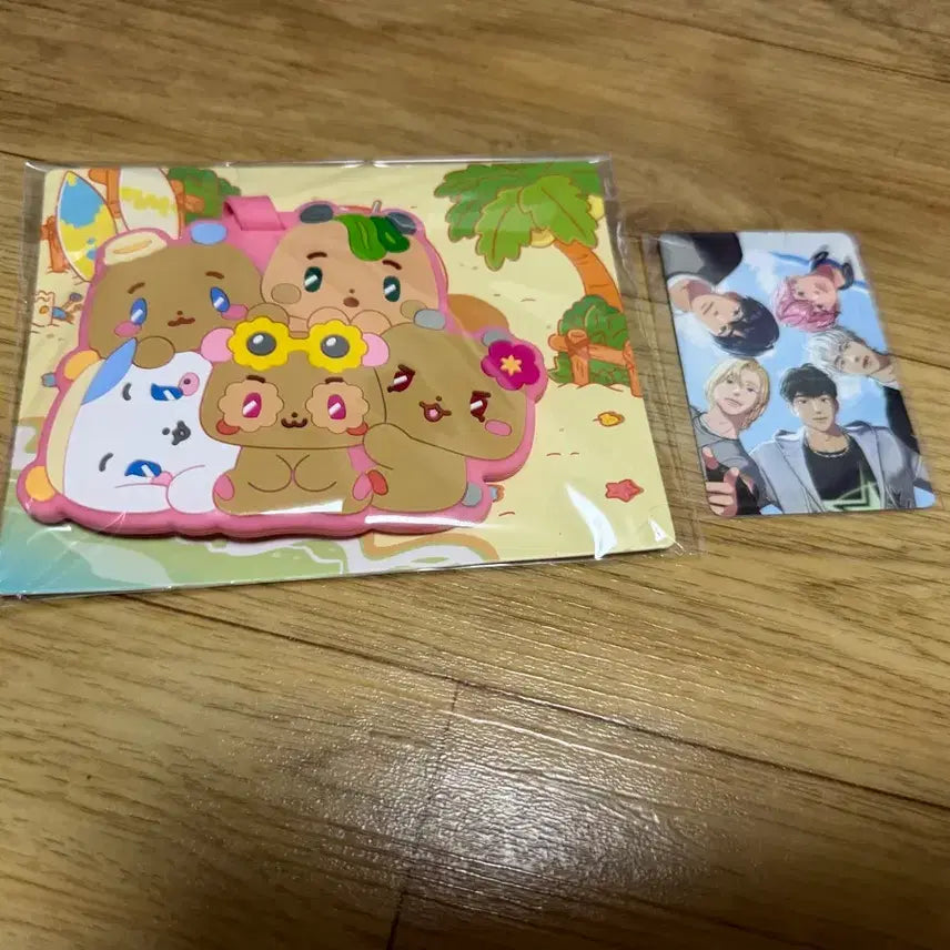 [BUNJANG] PLAVE MmmemiMmu Luggage Tag + Photocard Set / 플레이브 므메미무 러기지택+포카