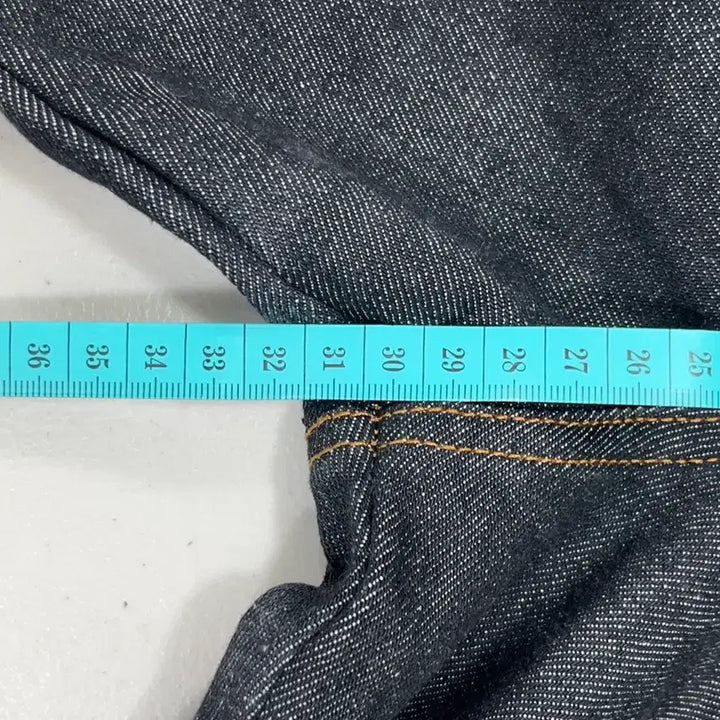 [BUNJANG] (여성,38) 수르 다크 블루 생지 해리 진 와이드 데님팬츠 0422-0 / (여성,38) 수르 다크 블루 생지 해리 진 와이드 데님팬츠 0422-0