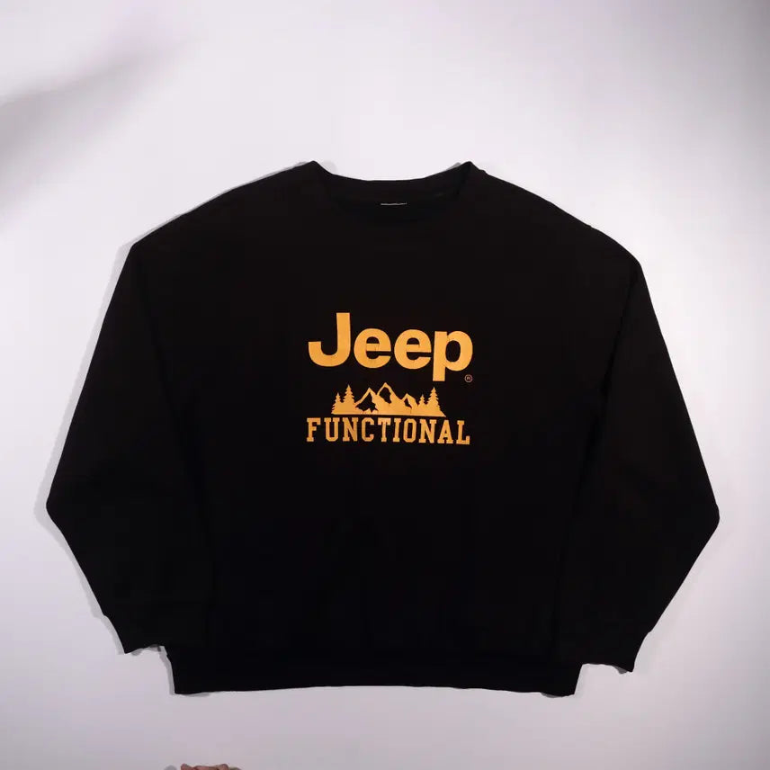 [BUNJANG] Jeep Logo Sweatshirt B448 / 지프 로고 맨투맨 B448