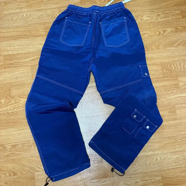 [SOLD OUT] LAUL 스트릿 나일론 카고 팬츠 블루