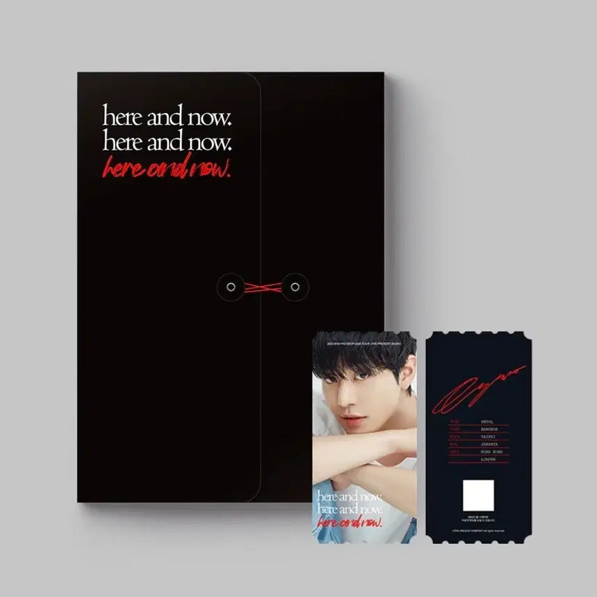 [BUNJANG] Ahn Hyo-seop Here and Now Official MD Set / 안효섭 팬미팅 굿즈 here and now OFFICIAL MD