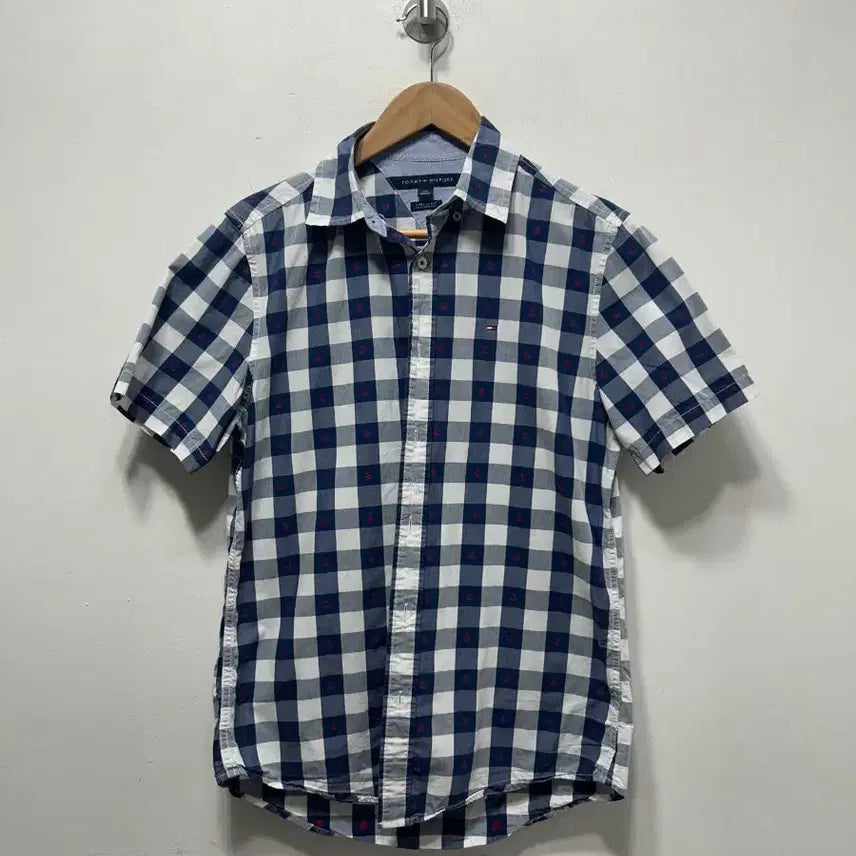 [SOLD OUT] 타미힐피거 반팔 셔츠 남방 S