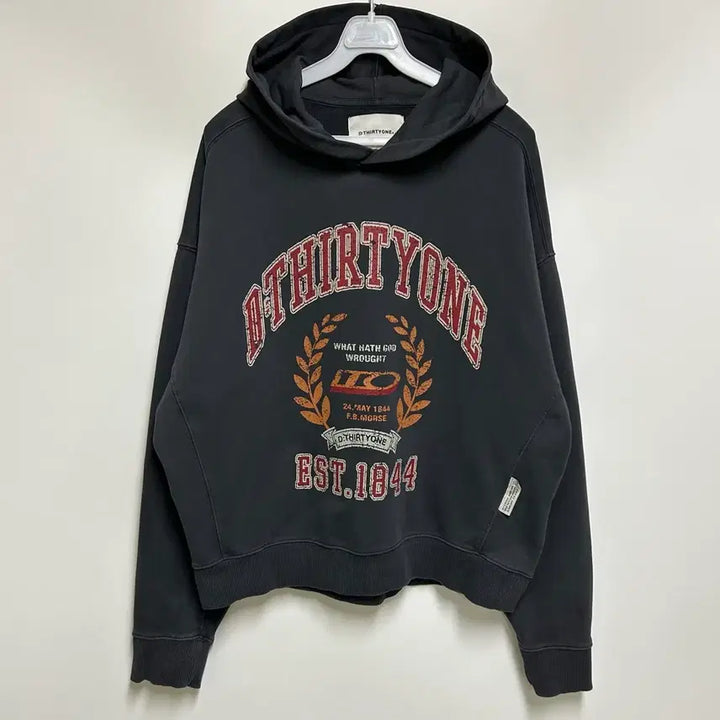 [BUNJANG] D:THIRTYONE College 1944 Pigment Hoodie / [남여공용 1 (90~95)]디써티원 컬리지 1944 피그먼트 후디