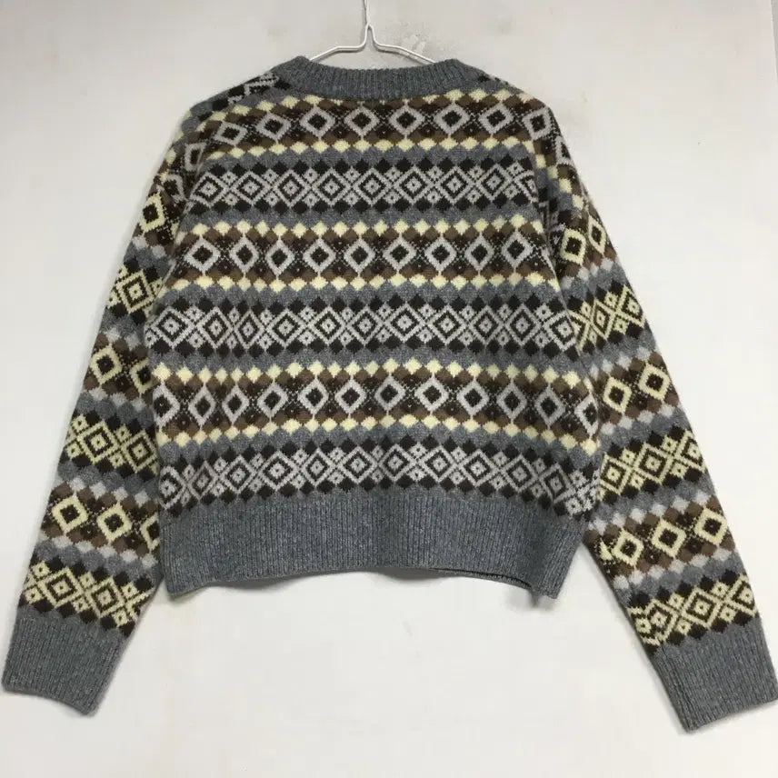 [BUNJANG] Studio Tomboy Jacquard Wool Knit Sweater / 22 스튜디오톰보이 자카드 울 니트 F