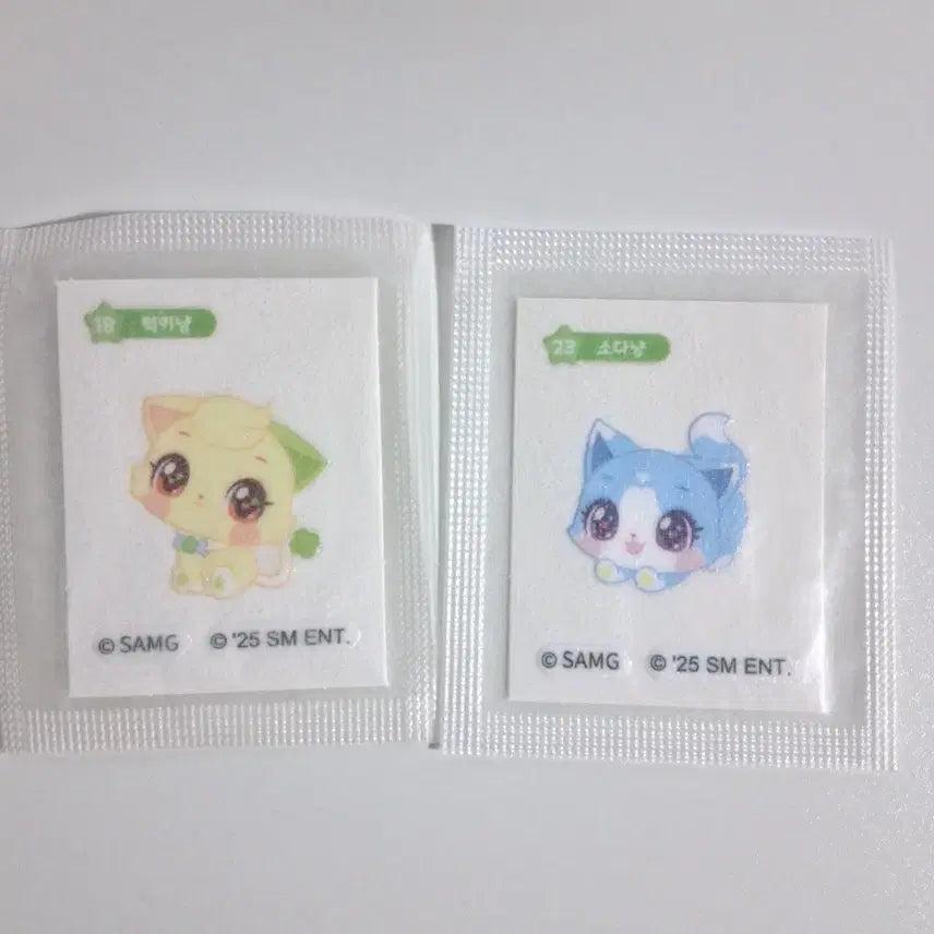 [BUNJANG] NCT WISH WishCat Tteokbokki Sticker Bundle Set / [일괄] 엔시티위시 위시캣 띠부씰 소다냥 럭키냥