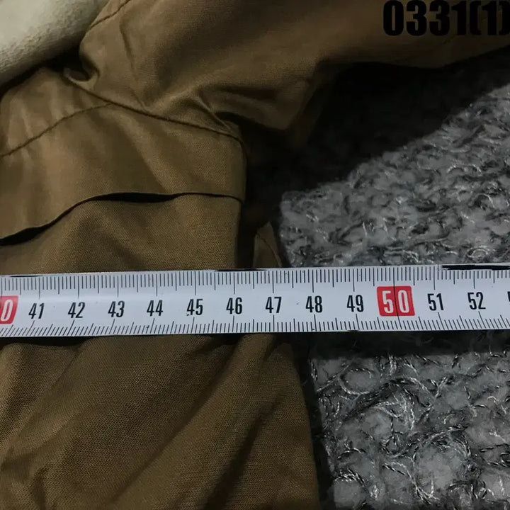 [BUNJANG] Benetton Brown Short Padded Coat / 베네통 브라운 숏 패딩 코트