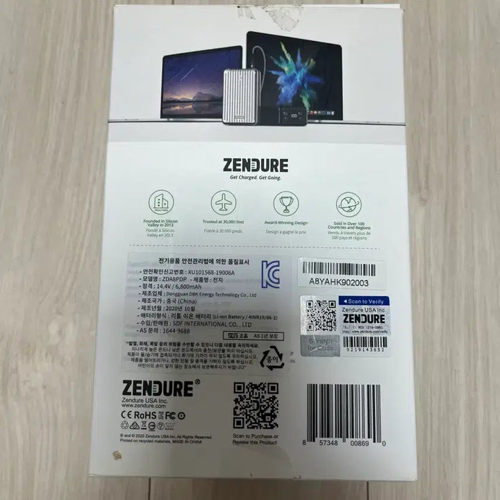 [BUNJANG] Zendure SuperTank 27000mAh PD 100W Power Bank / 젠두어 슈퍼탱크 27000mAh PD 100W 보조배터리
