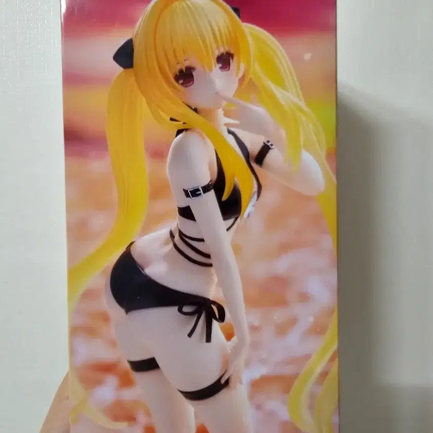 [BUNJANG] To Love Ru Darkness Lala Satalin Deviluke Swimsuit Ver. Figure / 투 러브 트러블 다크니스 금빛 어둠 야미 피규어