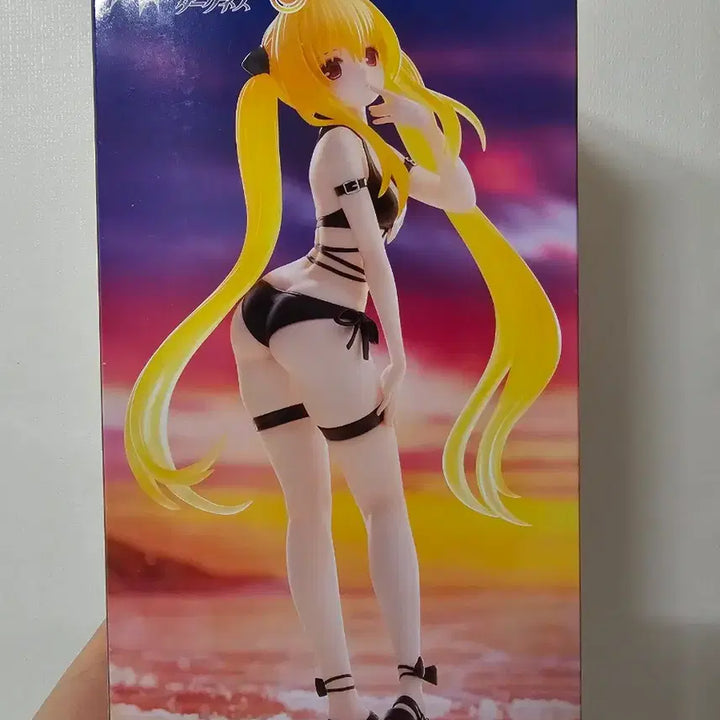 [BUNJANG] To Love Ru Darkness Lala Satalin Deviluke Swimsuit Ver. Figure / 투 러브 트러블 다크니스 금빛 어둠 야미 피규어