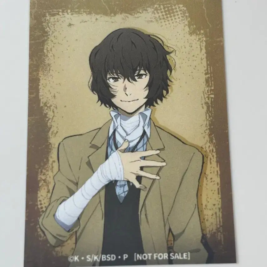 [BUNJANG] Bungo Stray Dogs Dazai Osamu Collaboration Cafe Photo / 문호 스트레이독스 다자이 오사무 콜라보 카페 증명사진