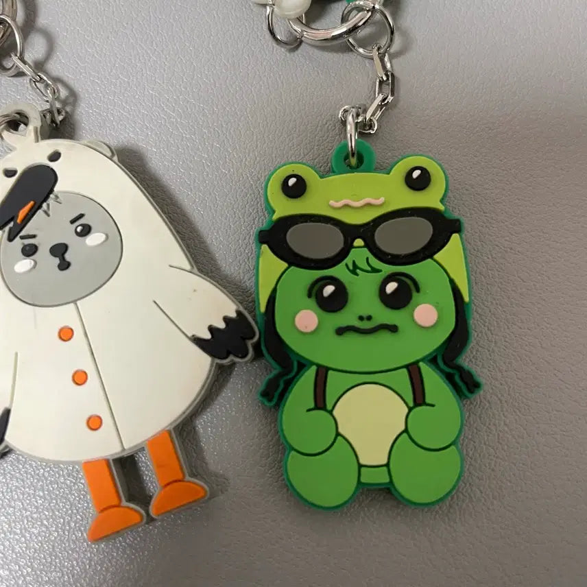 [BUNJANG] MONSTA X Chae Hyungwon &amp; Joohoney Keyring Bundle Set / 일괄) 배통이 채부기 일괄 키링 몬엑 채션키링