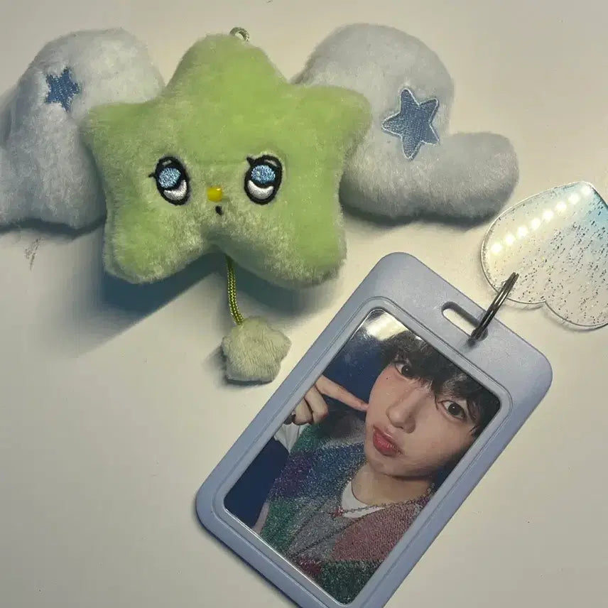 [BUNJANG] Witchu Doll + Sakuya Photocard + Photocard Holder / 위츄 인형 + 사쿠야 포카 + 포카 홀더