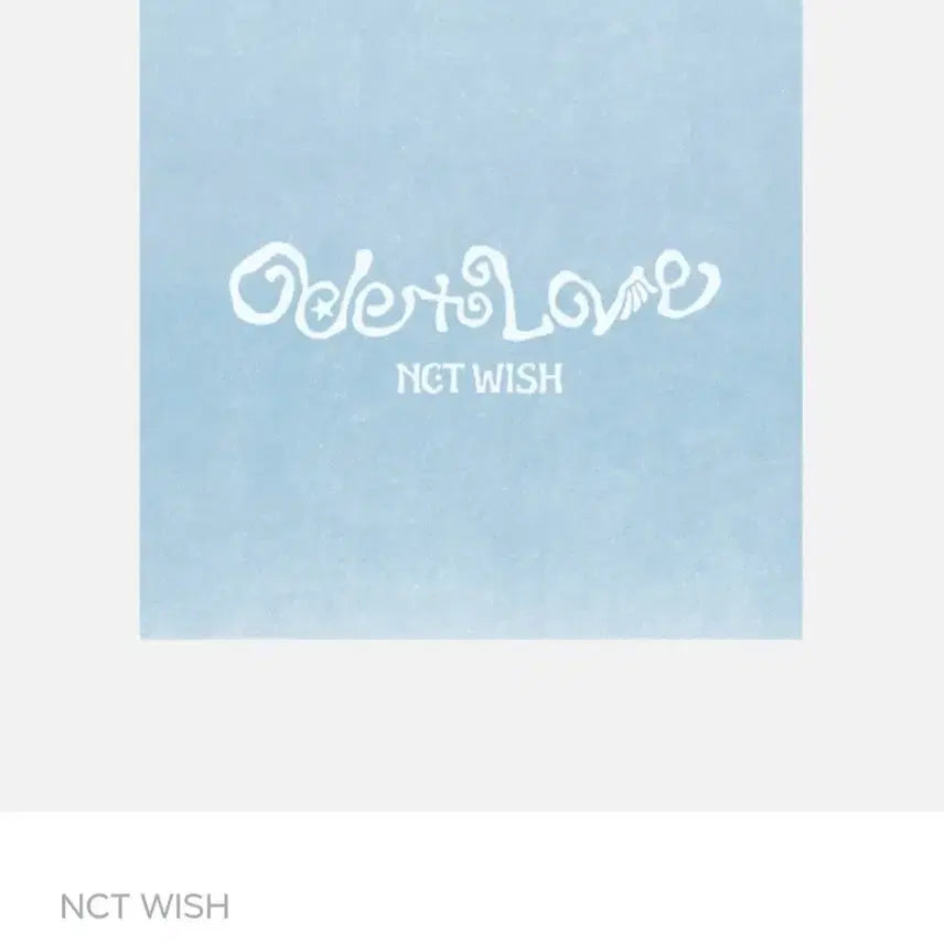 [SOLD OUT] 엔시티 위시 정규 분철 초회한정판