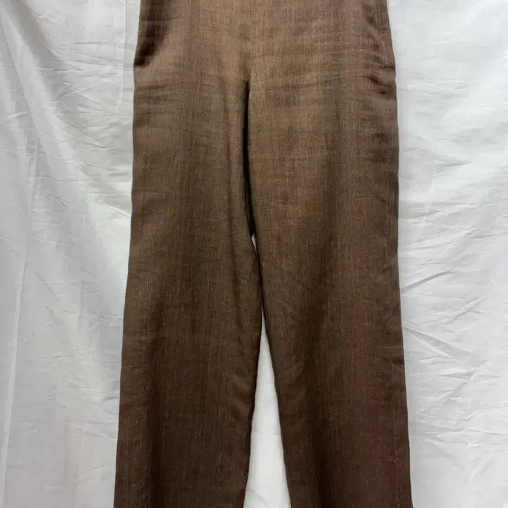 [BUNJANG] Loro Piana Brown Linen Pants (Size 40) / 로로피아나 브라운 리넨 팬츠 40사이즈(정품)