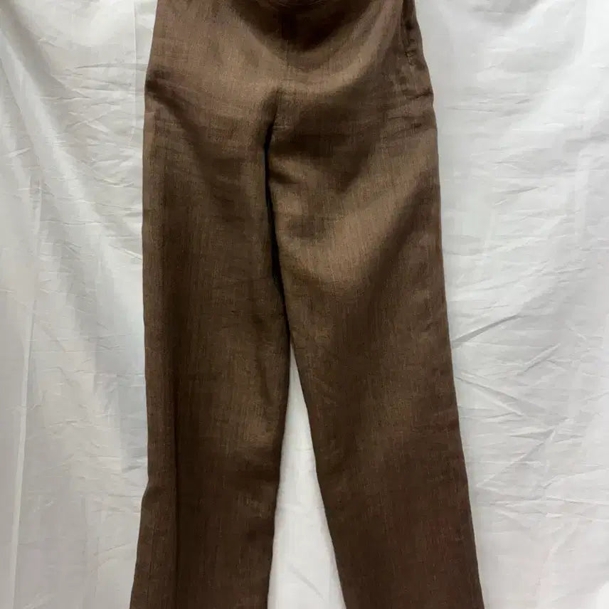[BUNJANG] Loro Piana Brown Linen Pants (Size 40) / 로로피아나 브라운 리넨 팬츠 40사이즈(정품)