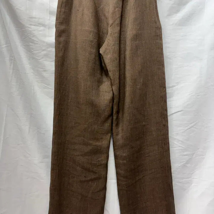 [BUNJANG] Loro Piana Brown Linen Pants (Size 40) / 로로피아나 브라운 리넨 팬츠 40사이즈(정품)