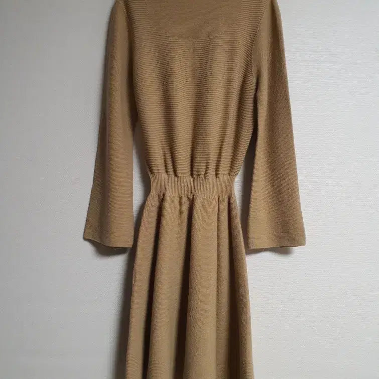 [BUNJANG] SJSJ Sue Elastic Waist Knit Dress / 에스제이 sjsj 허리 밴딩 수애 니트 원피스 프리 사이즈 정품