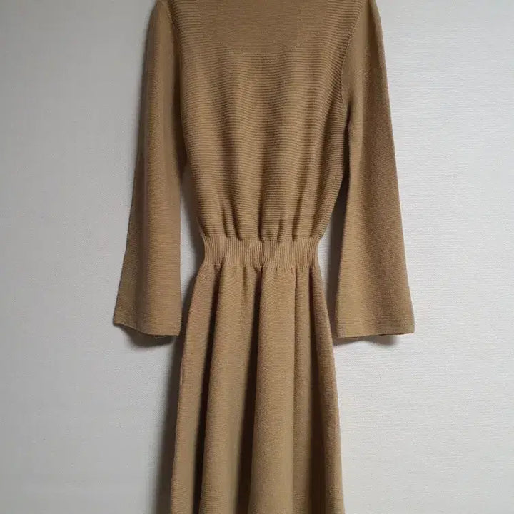 [BUNJANG] SJSJ Sue Elastic Waist Knit Dress / 에스제이 sjsj 허리 밴딩 수애 니트 원피스 프리 사이즈 정품